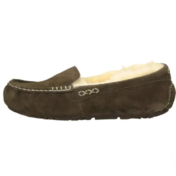 UGG Shoes - NIB UGG Women’s Ansley Slippers – Chocolate, Size 7